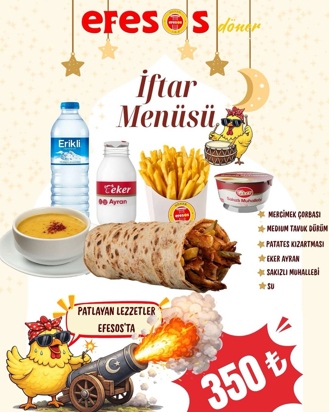 Post 1 by Efesos Döner on Instagram (image)