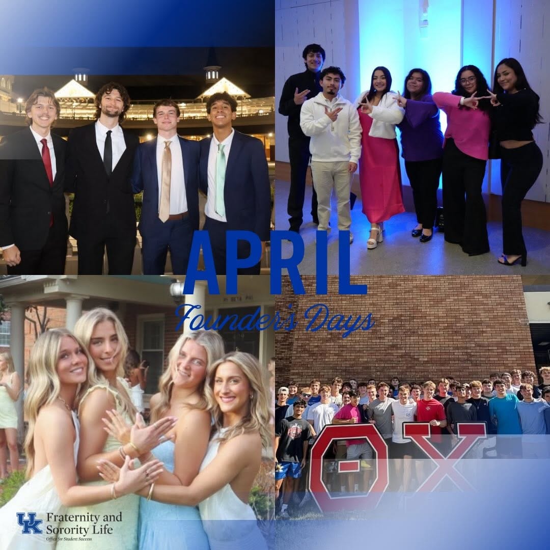Post 10 by University of Kentucky Fraternity and Sorority Life on Instagram (carousel)