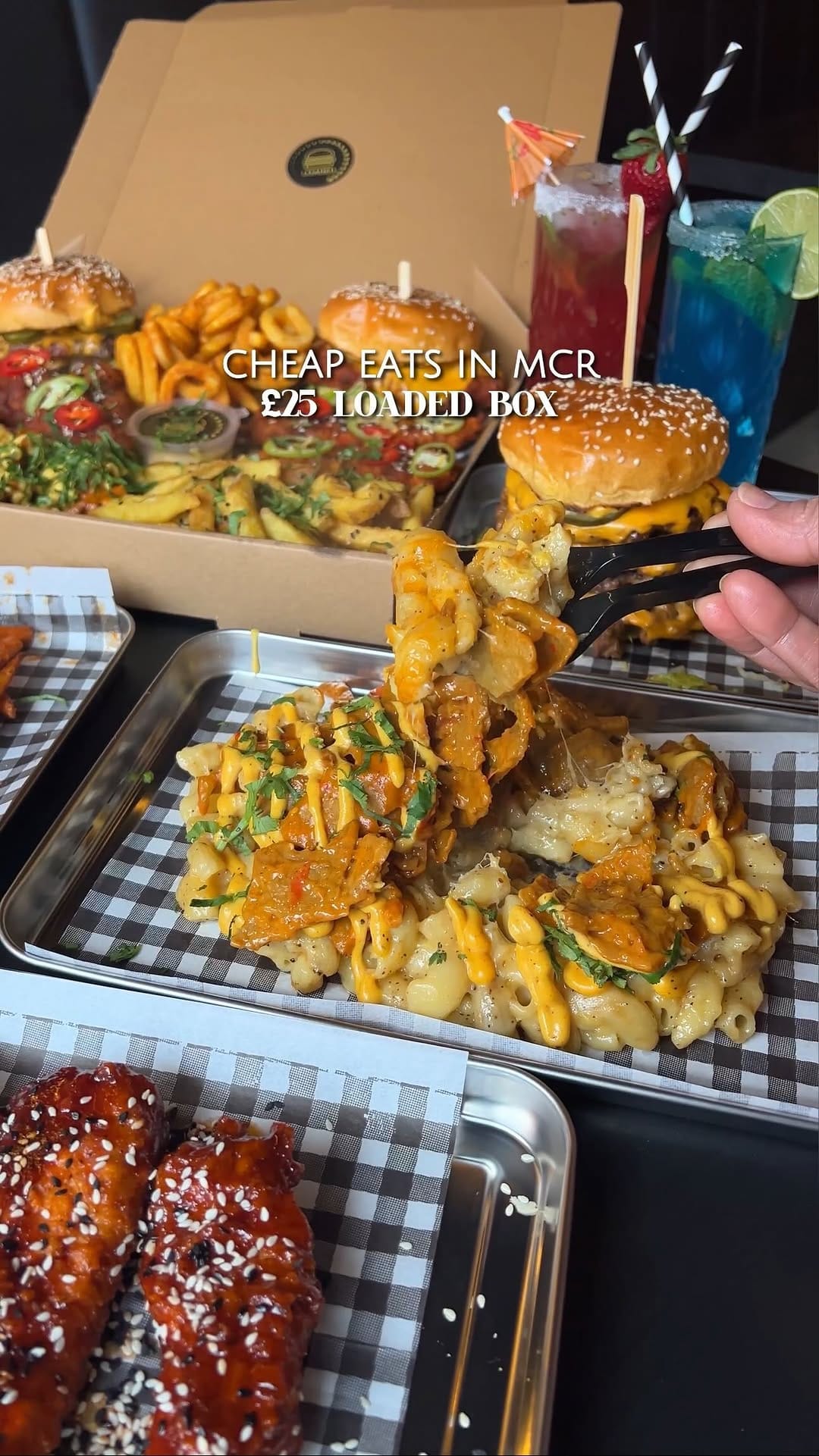 Post 10 by Loaded MCR | Burgers • Fries • Shakes on Instagram (video)