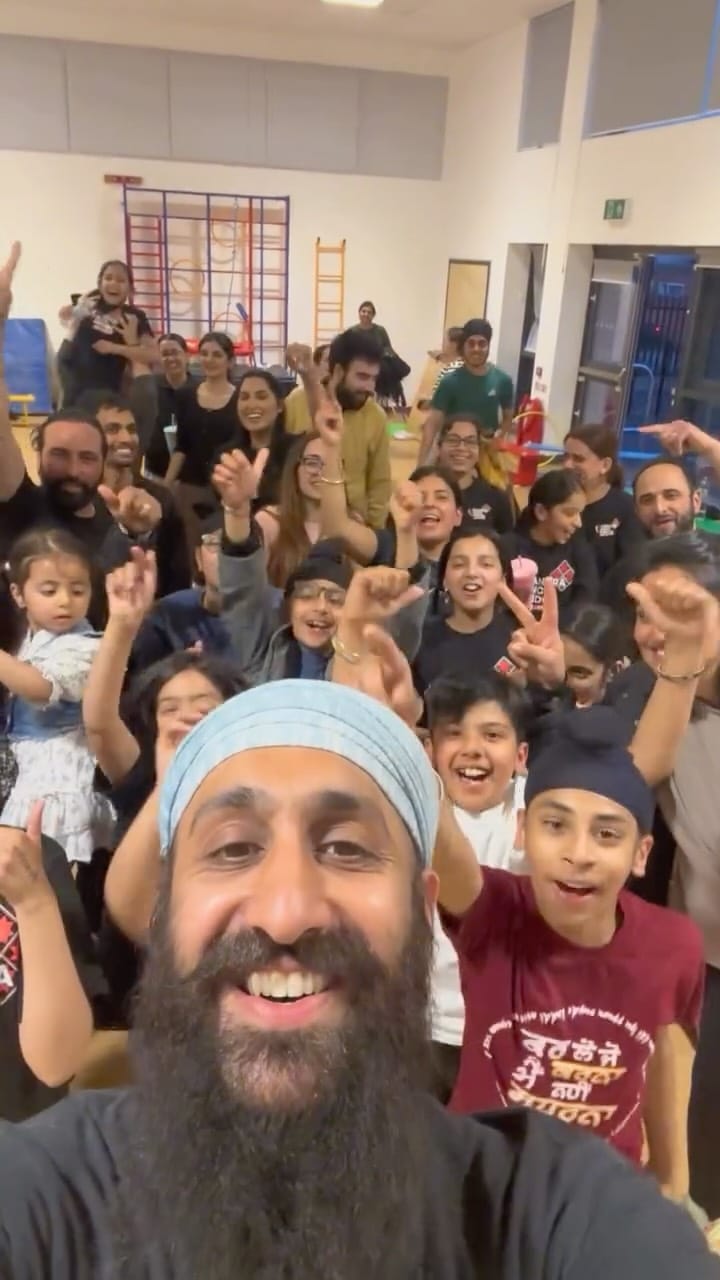 Post 2 by Bhangra Dance London on Instagram (video)