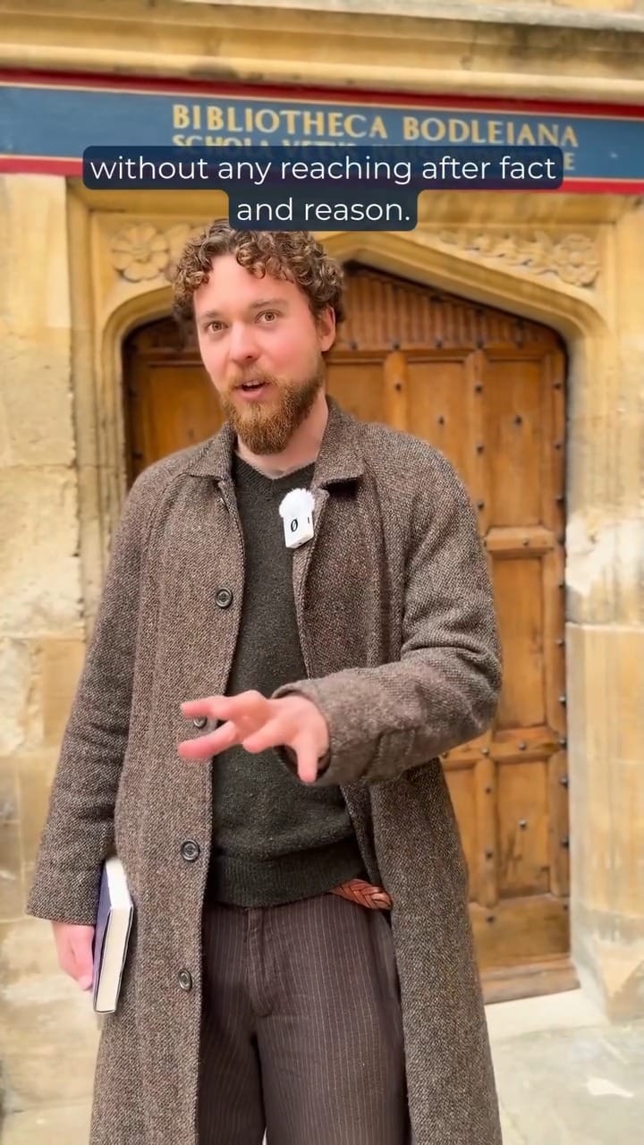 Post 8 by Oxford Lifelong Learning on Instagram (video)