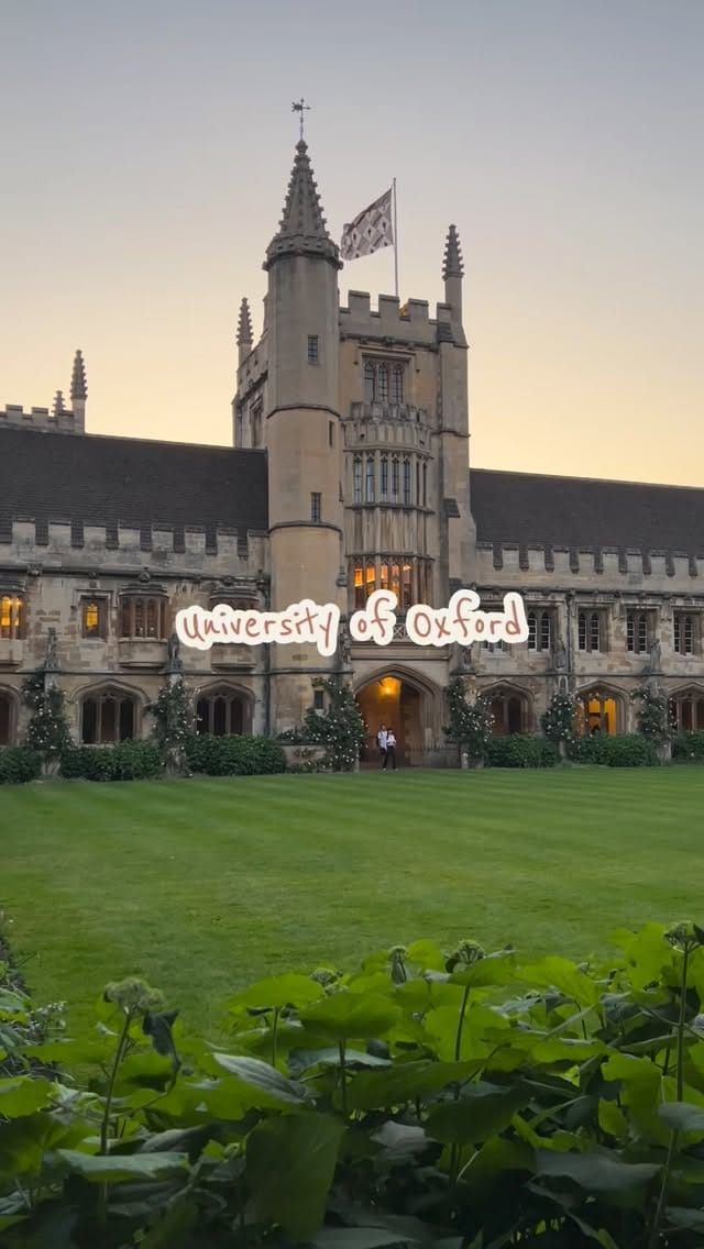 Post 3 by Wolfson College, Oxford on Instagram (video)
