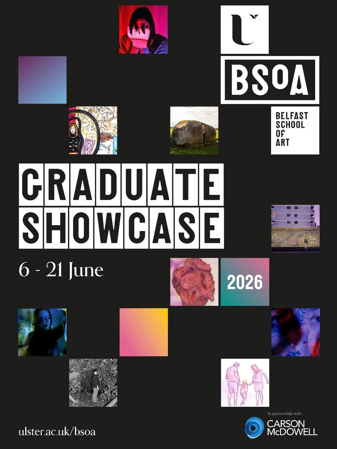 Post 2 by Belfast School of Art on Instagram (image)