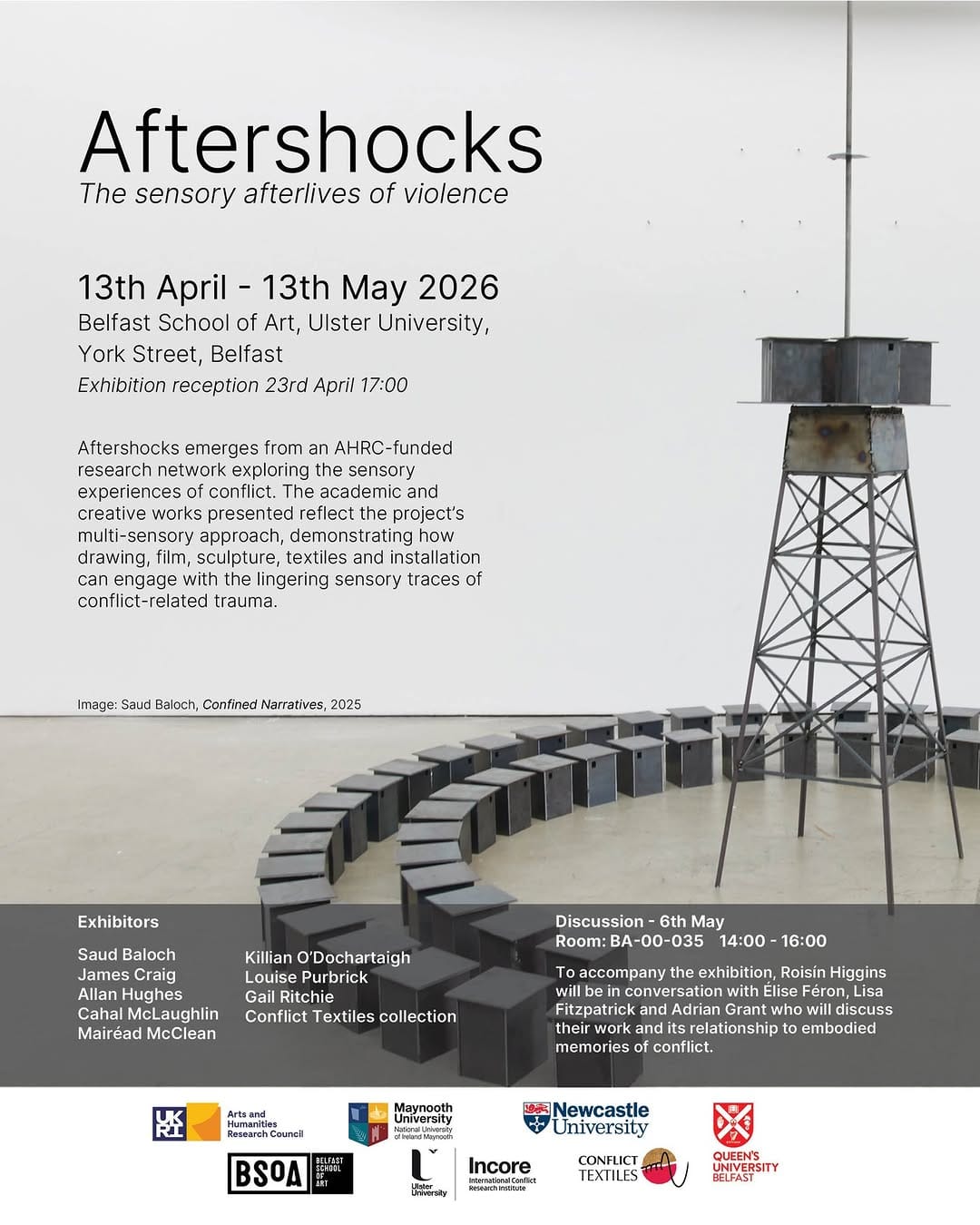 Post 10 by Belfast School of Art on Instagram (image)