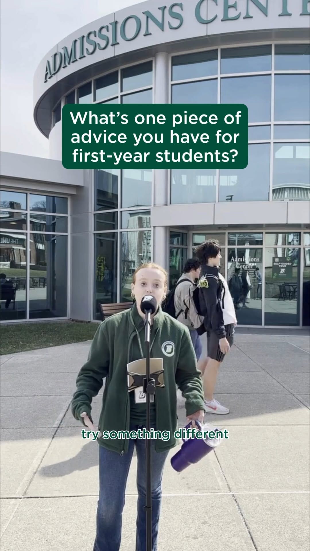 Post 9 by Binghamton Admissions on Instagram (video)