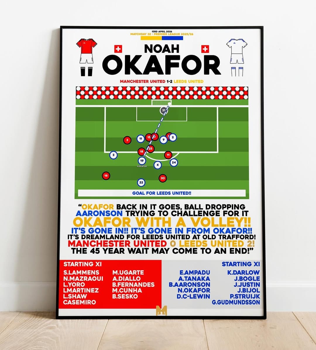 Post 7 by LUFC Lewis on Instagram (image)