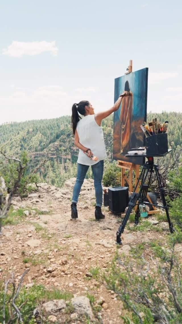 Post 1 by Vanessa Horabuena | Christian Worship Artist 🎨 on Instagram (video)