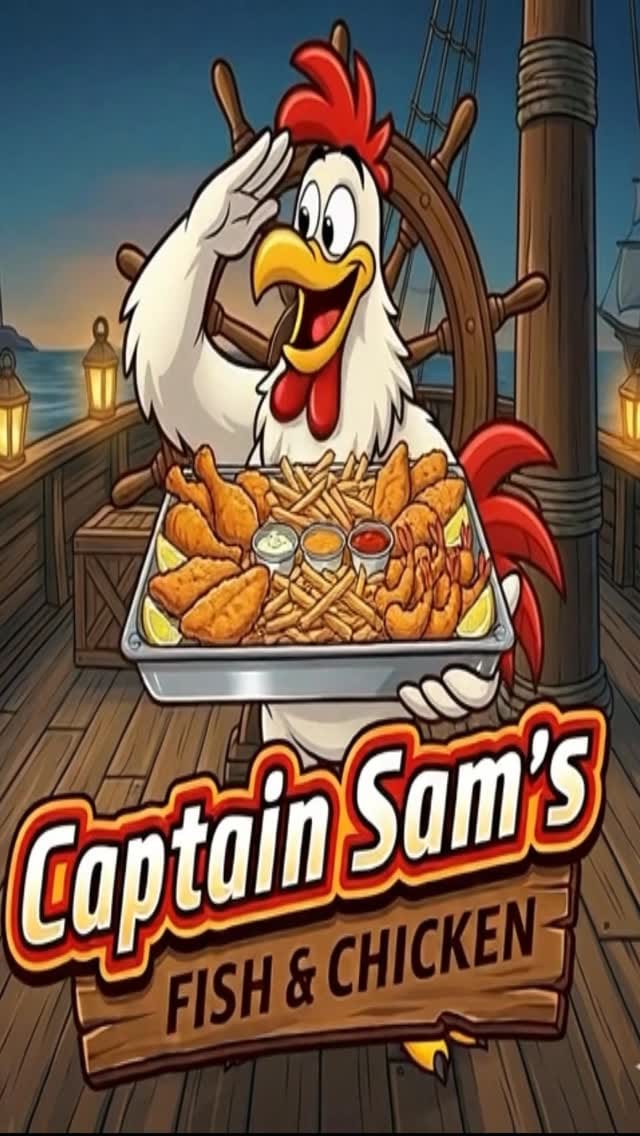 Post 8 by Captain Sam’s Fish & Chicken on Instagram (video)