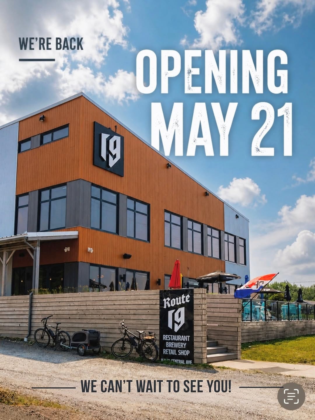 Post 2 by Route 19 Brewing - Brewery & Restaurant on Instagram (image)
