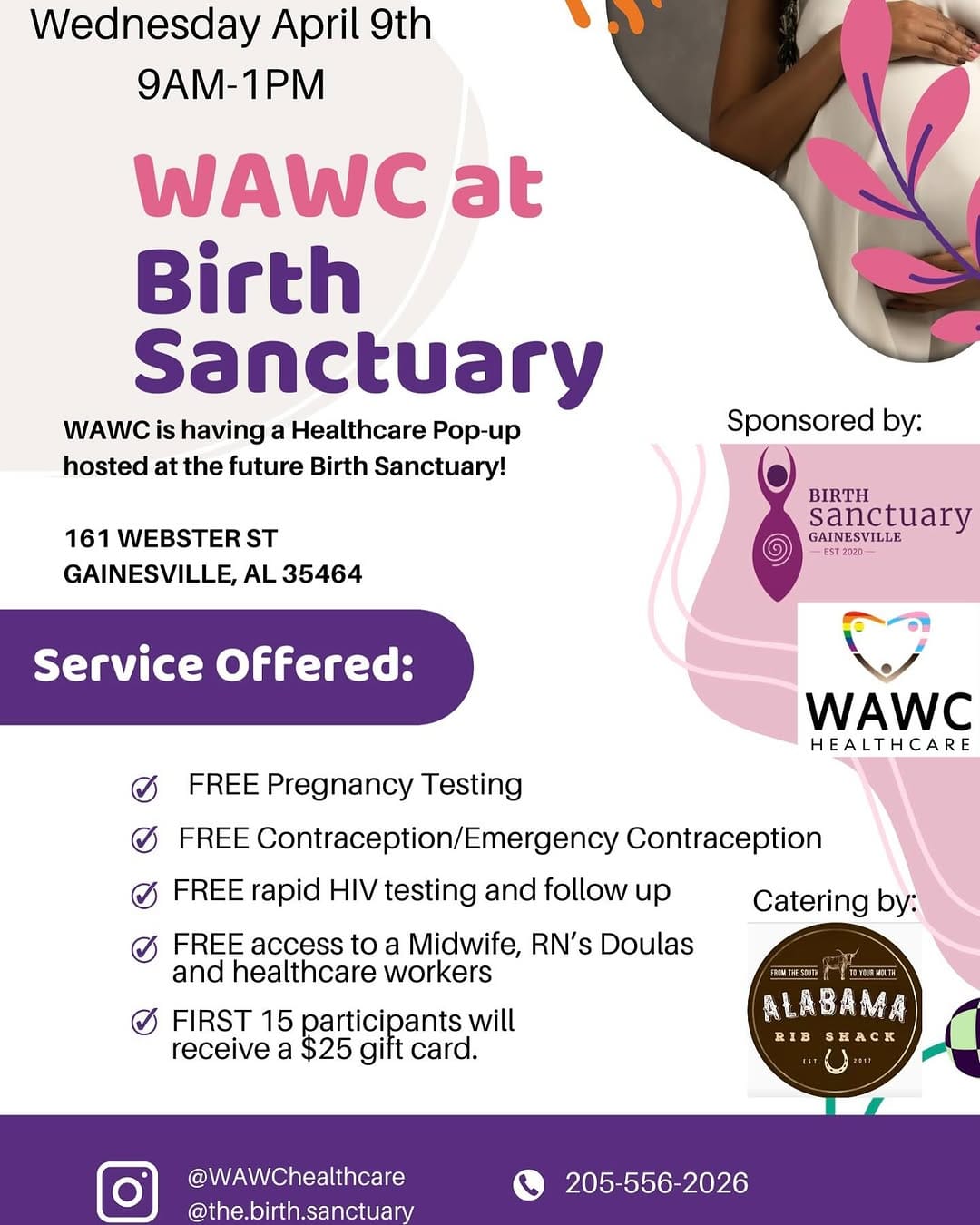 Post 10 by Birth Center on Instagram (image)