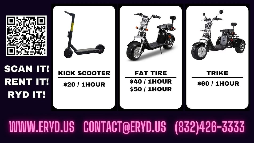 Post 9 by ERYD San Antonio Scooter Rentals on Instagram (image)