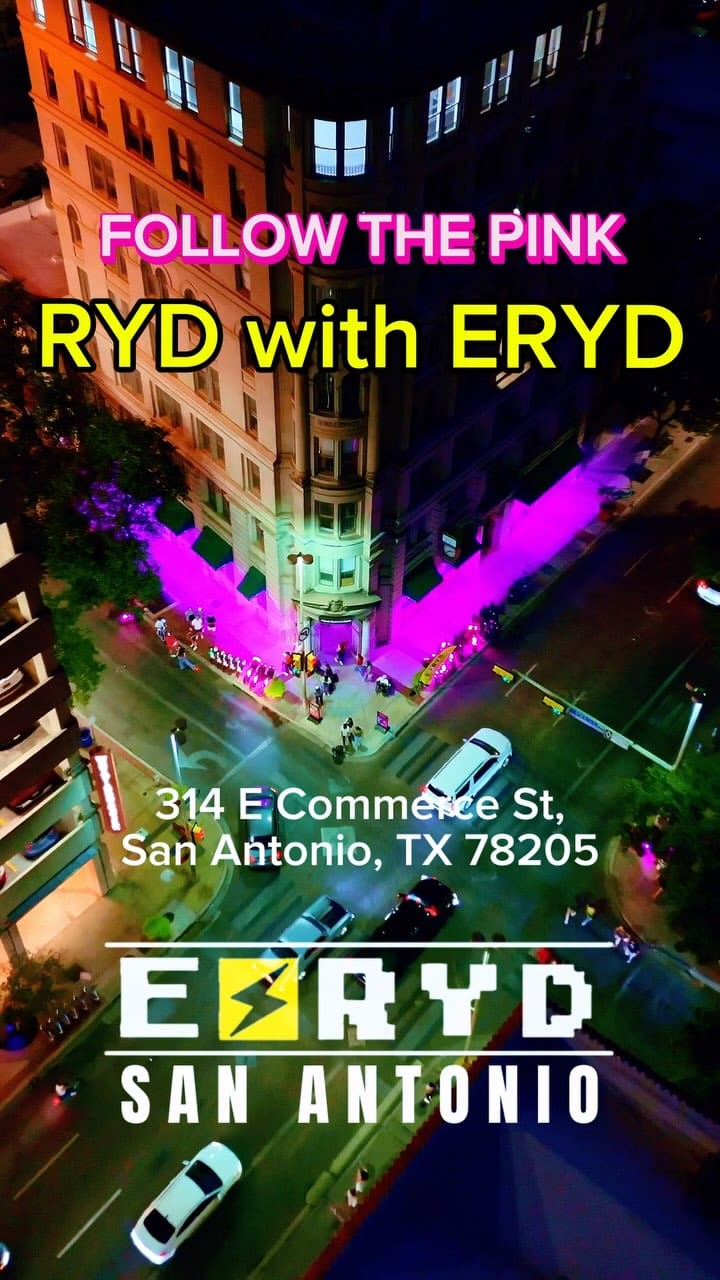 Post 10 by ERYD San Antonio Scooter Rentals on Instagram (video)
