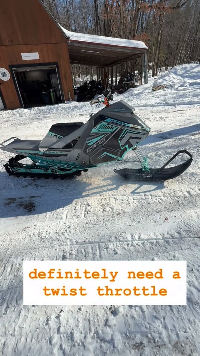 Post 4 by Ruffian Snowbike Co. on Instagram (video)