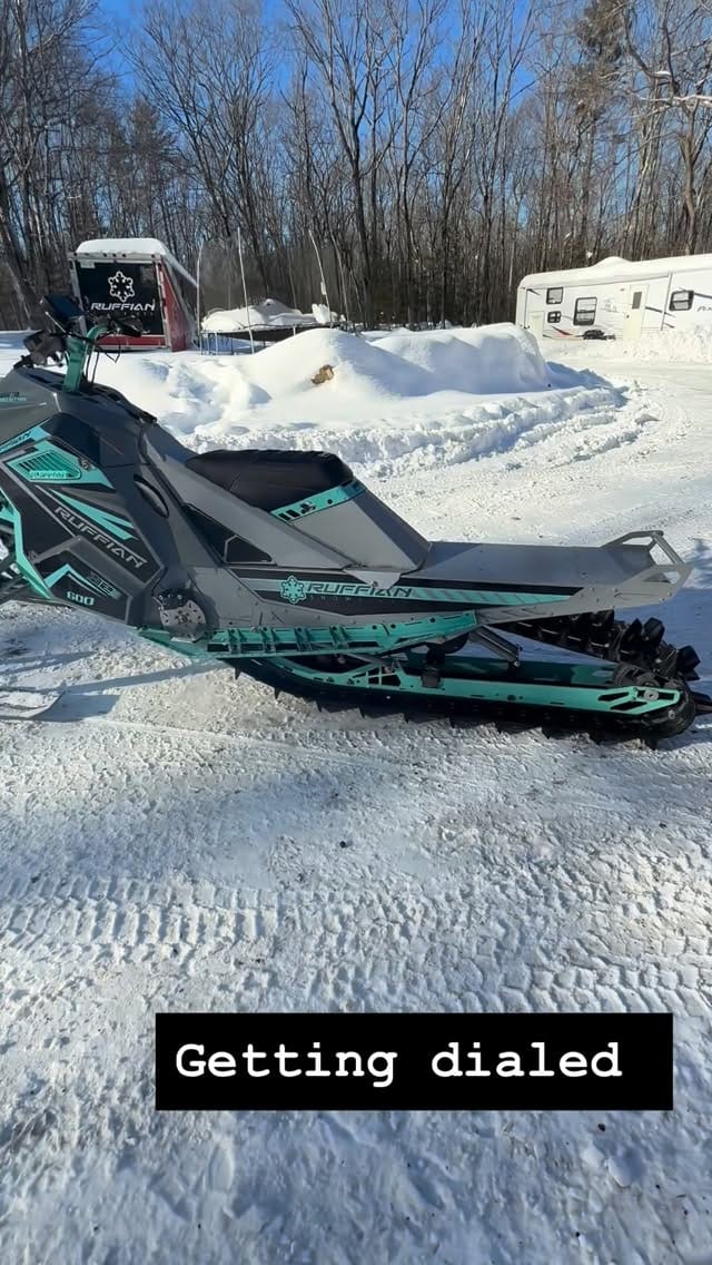 Post 5 by Ruffian Snowbike Co. on Instagram (video)