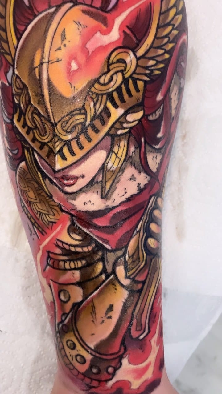 Post 10 by Frank Robles San Diego Tattoo Artist on Instagram (video)