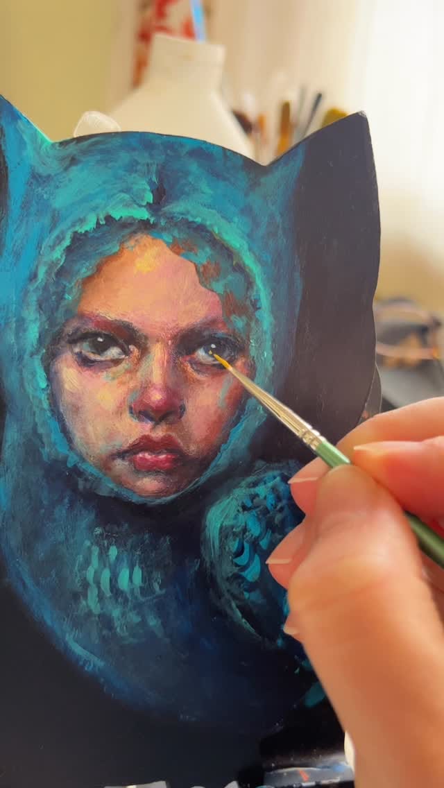 Post 1 by Olga Furman Artist on Instagram (video)