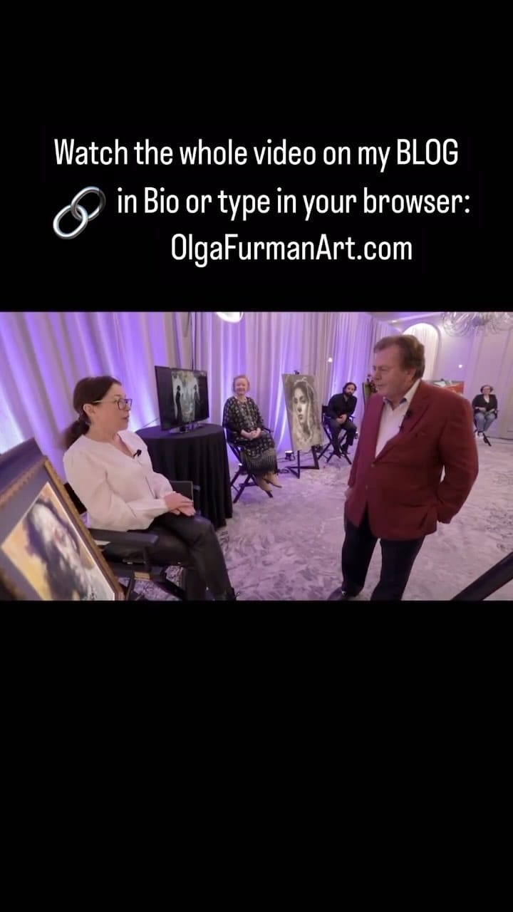 Post 10 by Olga Furman Artist on Instagram (video)