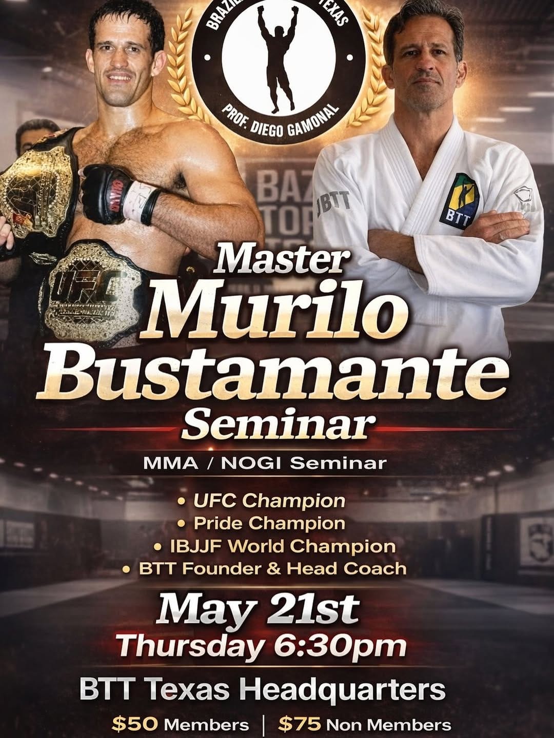 Post 4 by Brazilian Top Team Texas | Jiu Jitsu | MMA | Muay Thai on Instagram (image)