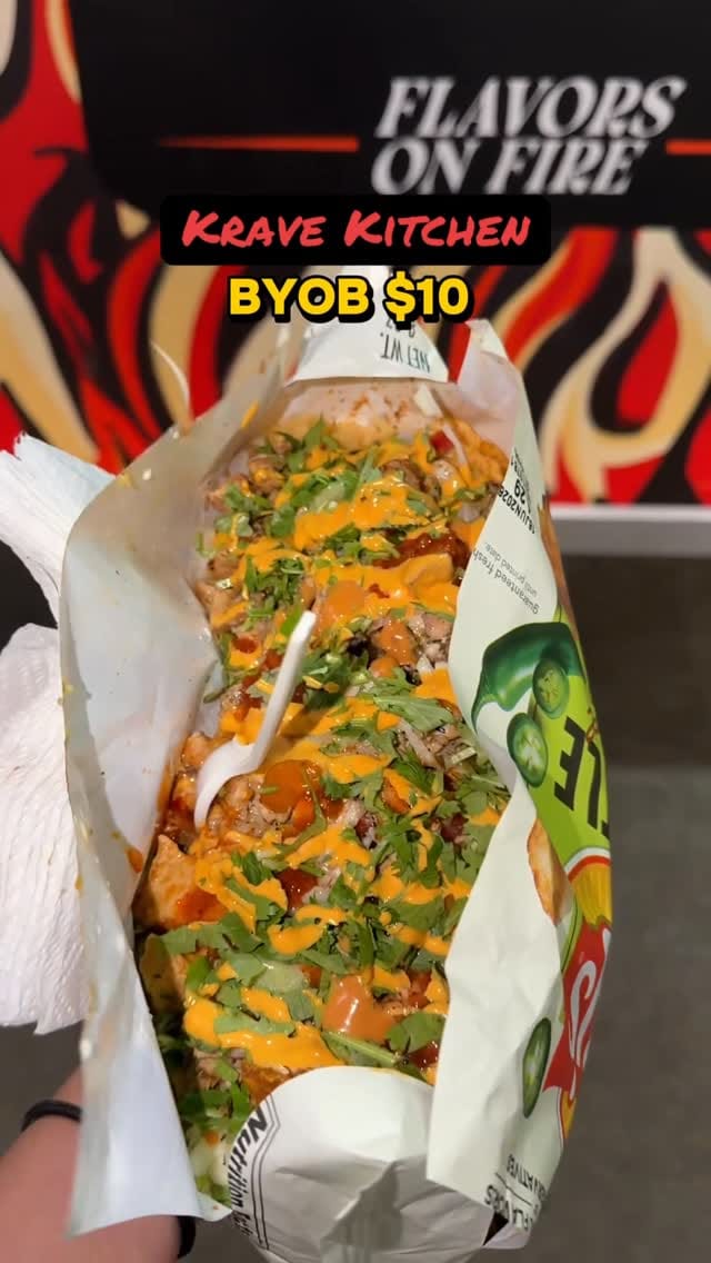 Post 6 by Krave Kitchen on Instagram (video)