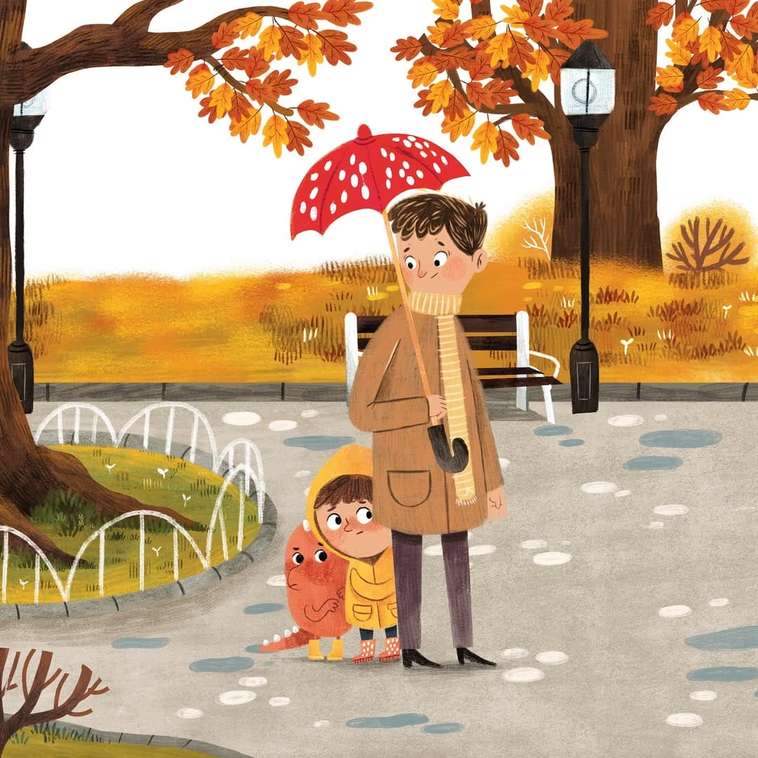 Post 7 by Paweł Gierliński | Children's Book Illustrator on Instagram (image)