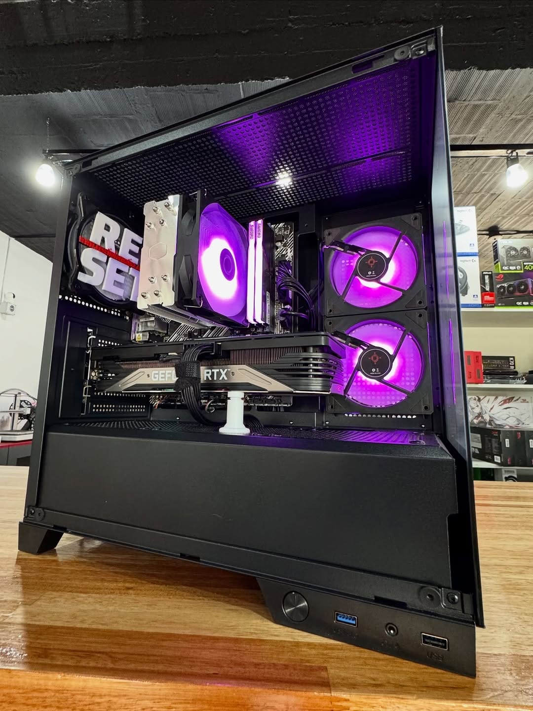 Post 5 by Reset Informática | Armados de PC | Tienda gamer on Instagram (carousel)