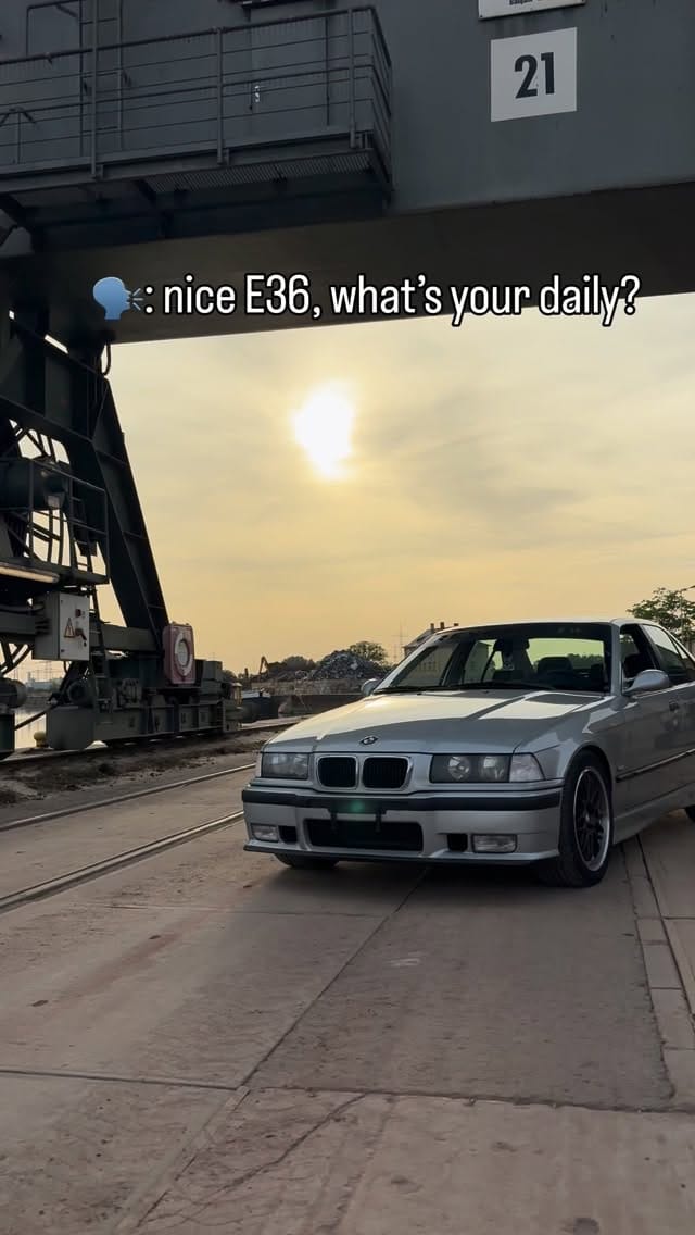 Post 2 by e36bestcar | BMW E36 on Instagram (video)