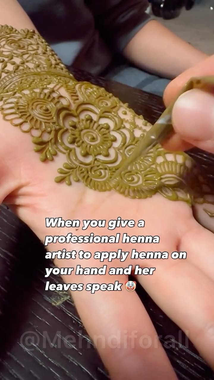 Post 3 by Mehandi For All || New Jersey || NYC on Instagram (video)
