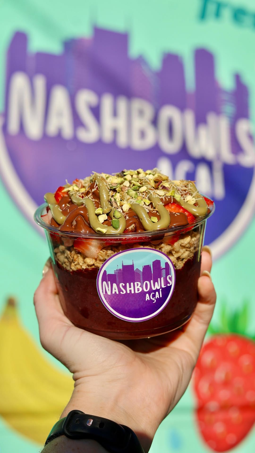 Post 2 by NashBowls Açaí on Instagram (video)