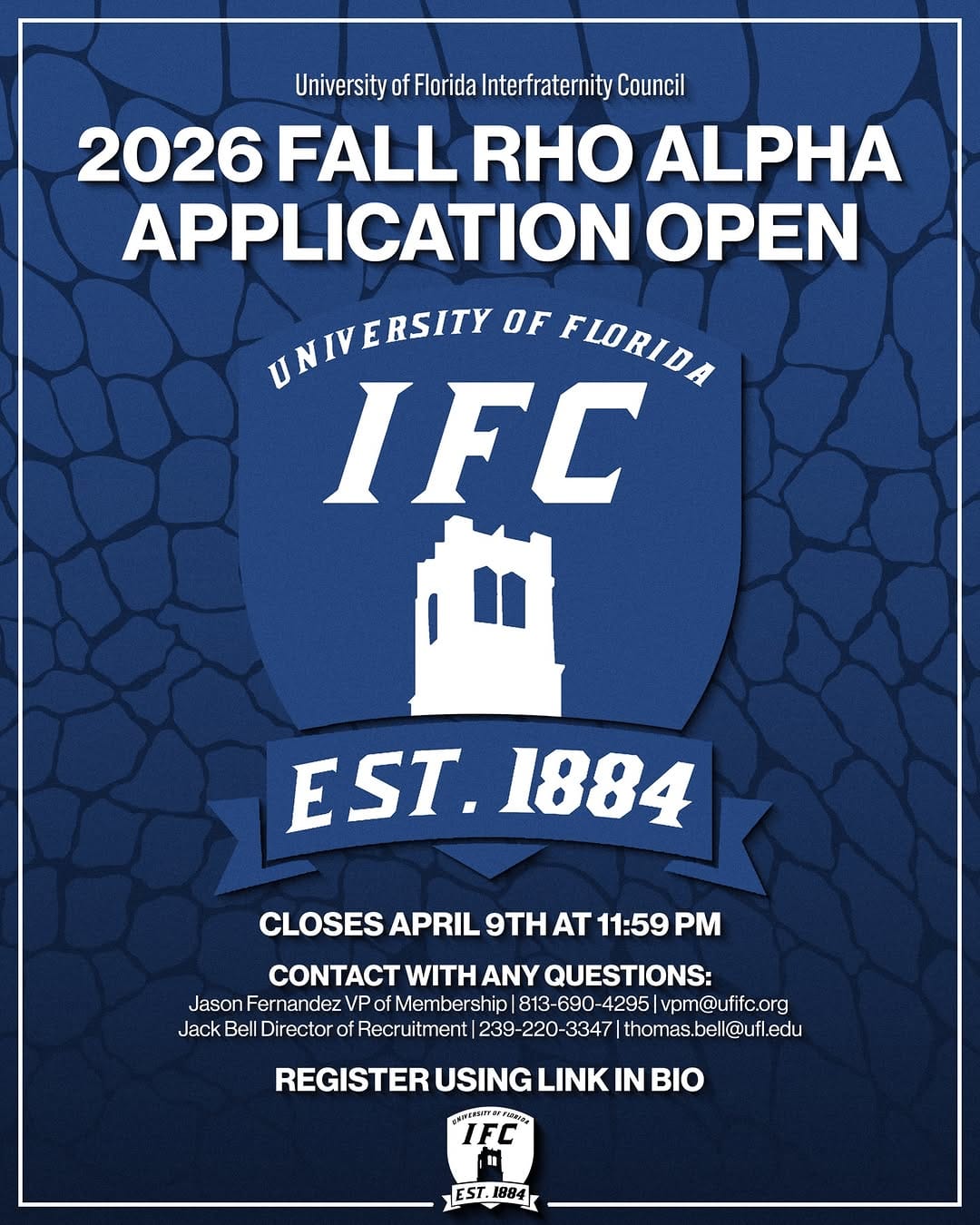 Post 6 by UF Interfraternity Council on Instagram (image)