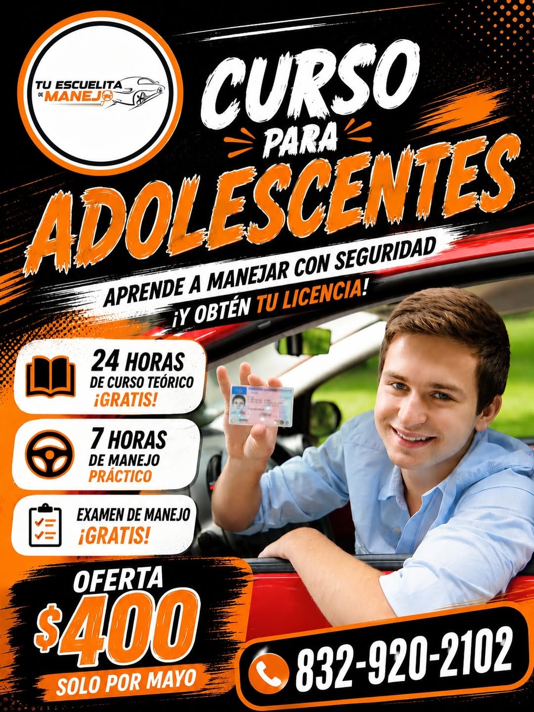Post 6 by | Licencia de conducir | Escuela de manejo | on Instagram (image)