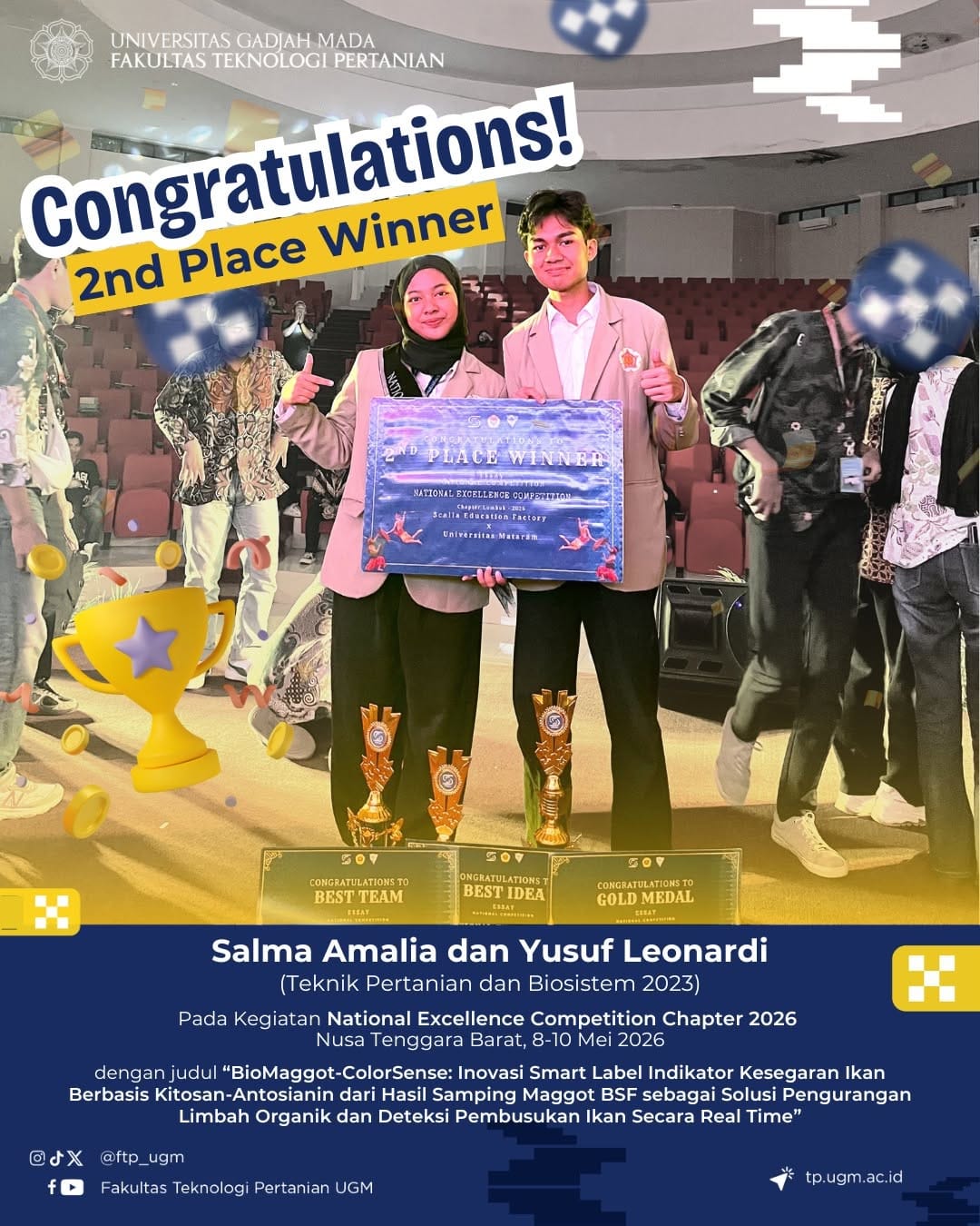 Post 6 by Fakultas Teknologi Pertanian UGM on Instagram (image)