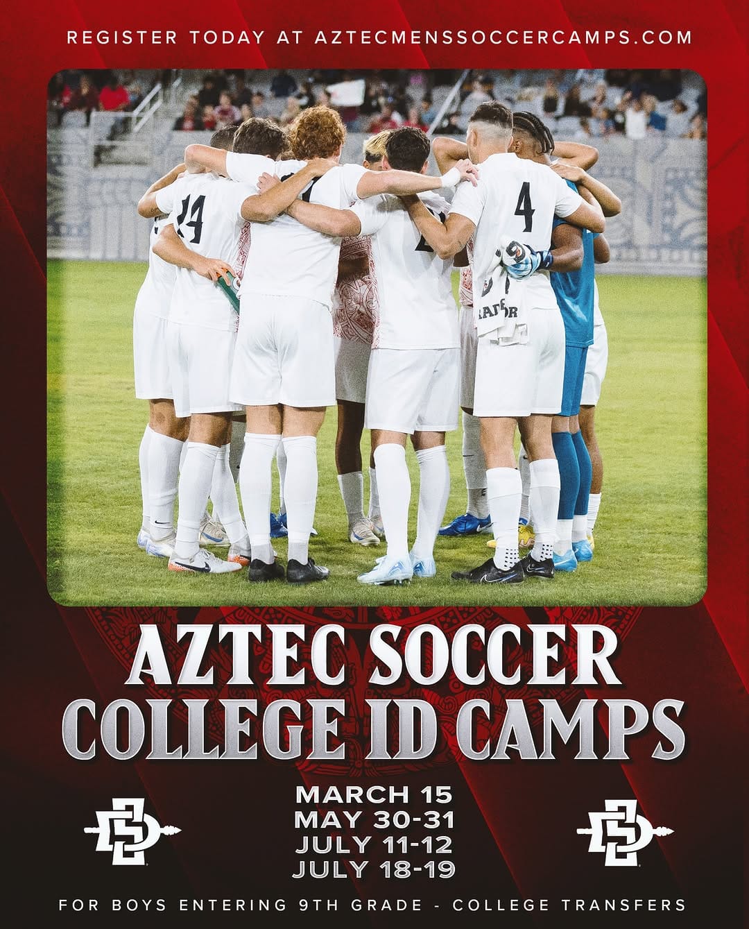 Post 2 by San Diego State Men’s Soccer on Instagram (image)