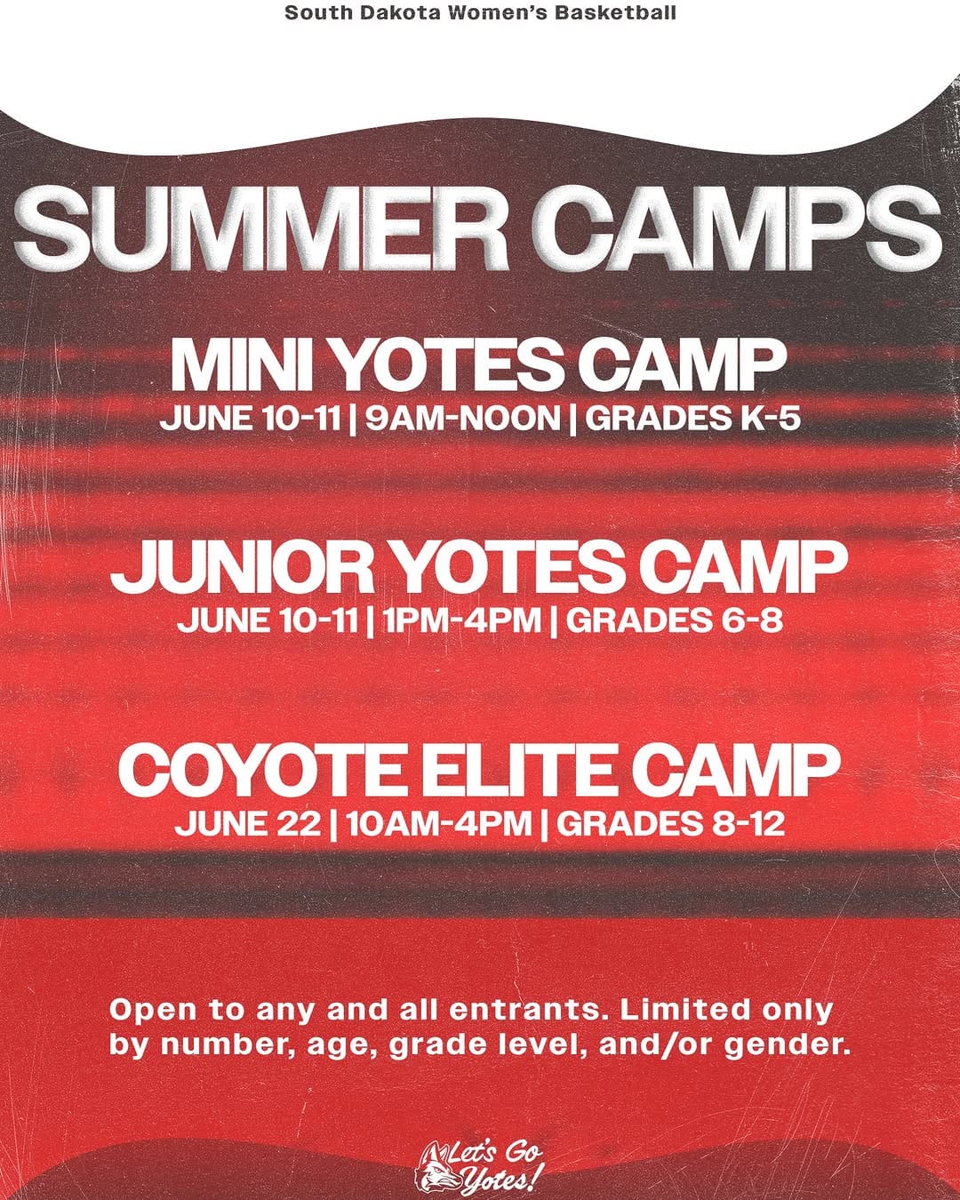 Post 2 by South Dakota Womens Basketball on Instagram (image)