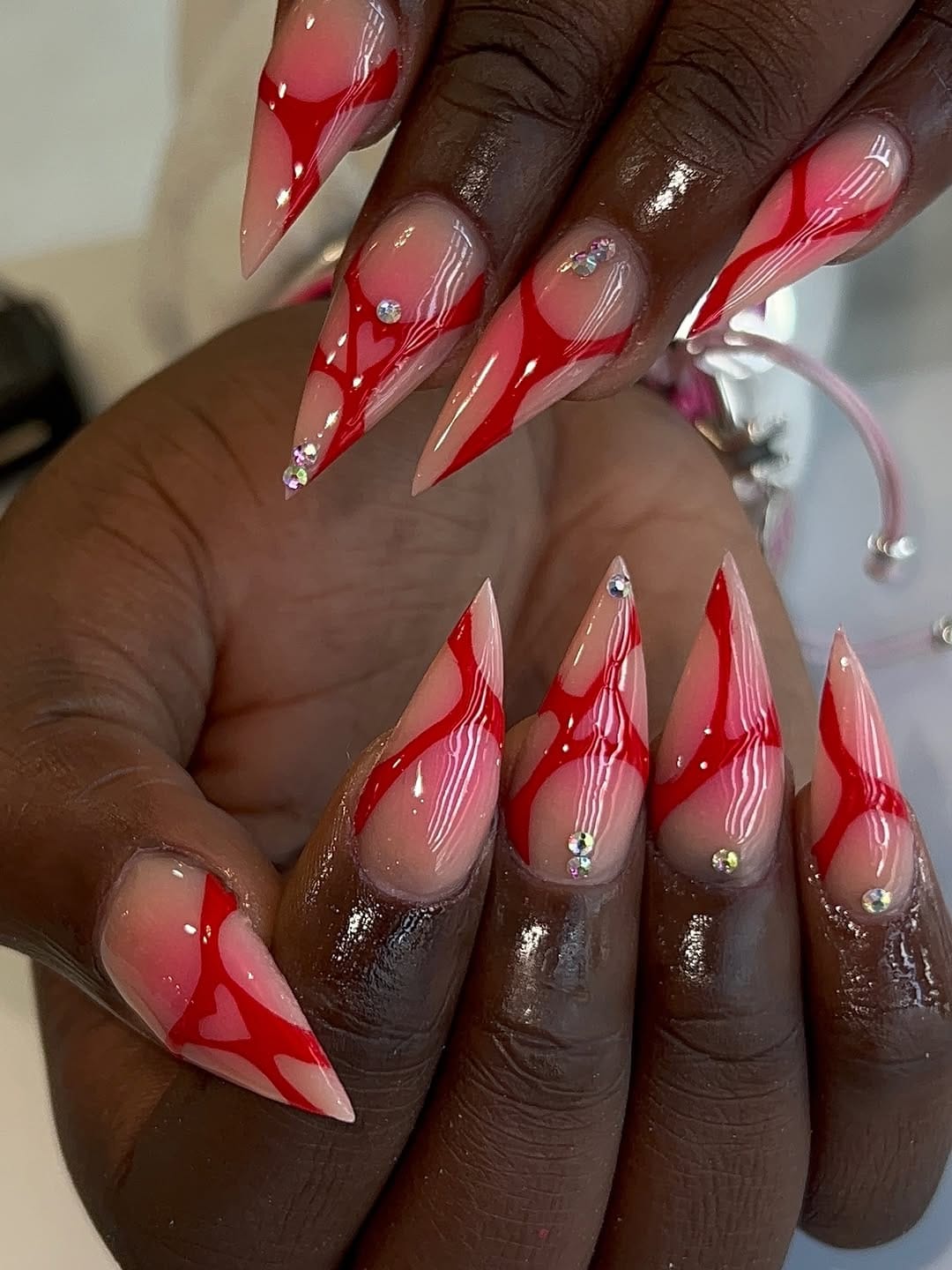 Post 7 by #1 Nail Artist in Broward on Instagram (carousel)