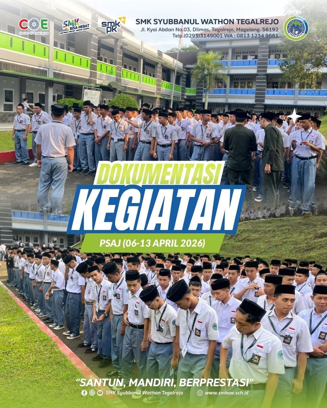 Post 9 by SMK Syubbanul Wathon Tegalrejo on Instagram (carousel)