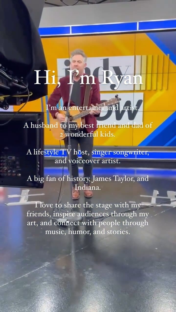 Post 10 by Ryan Ahlwardt | Hoosier Artist & Entertainer on Instagram (video)