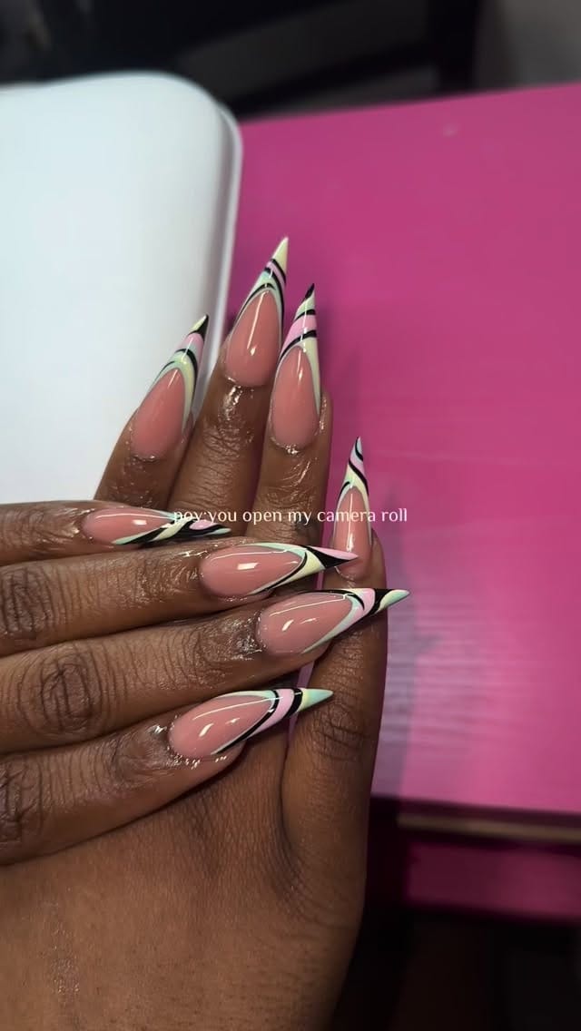 Post 2 by Atlanta Nail Tech on Instagram (video)