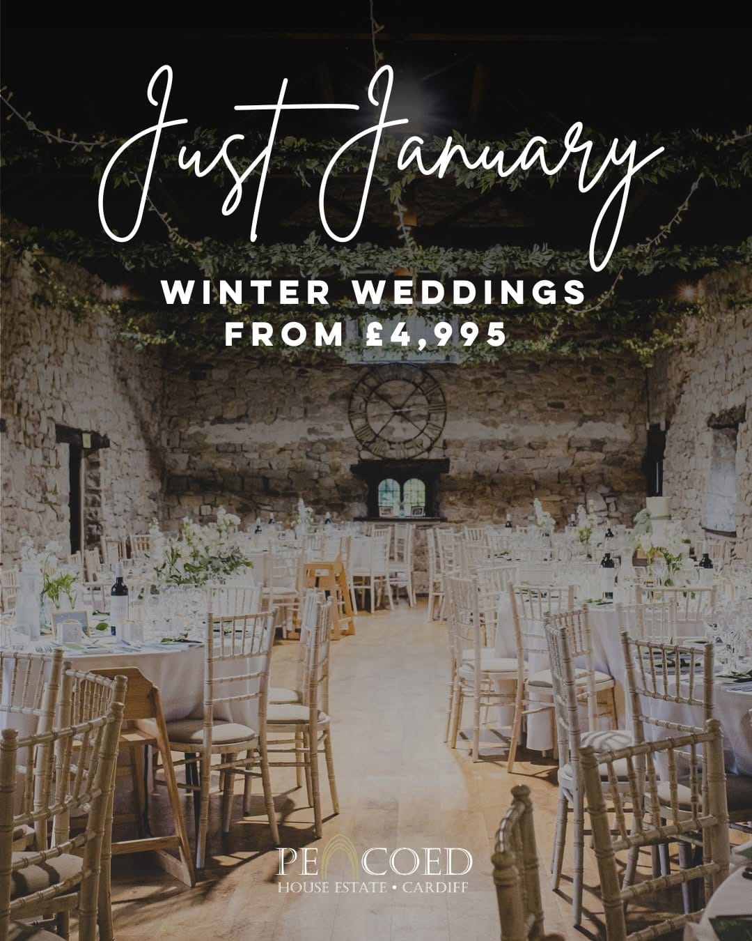 Post 8 by Pencoed House | Welsh Wedding Venue on Instagram (image)