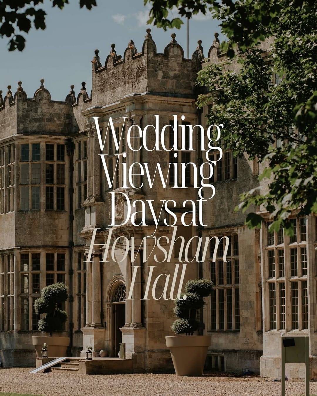 Post 8 by North Yorkshire Wedding Venue - Howsham Hall on Instagram (image)