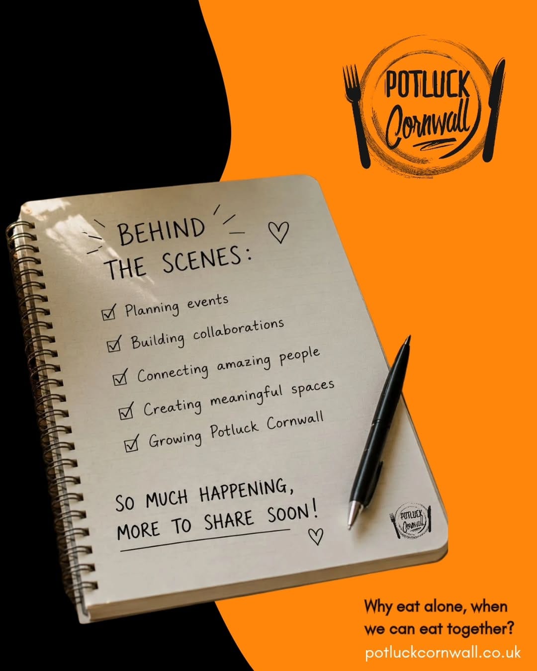 Post 3 by Potluck Cornwall I Food and drink experiences on Instagram (image)