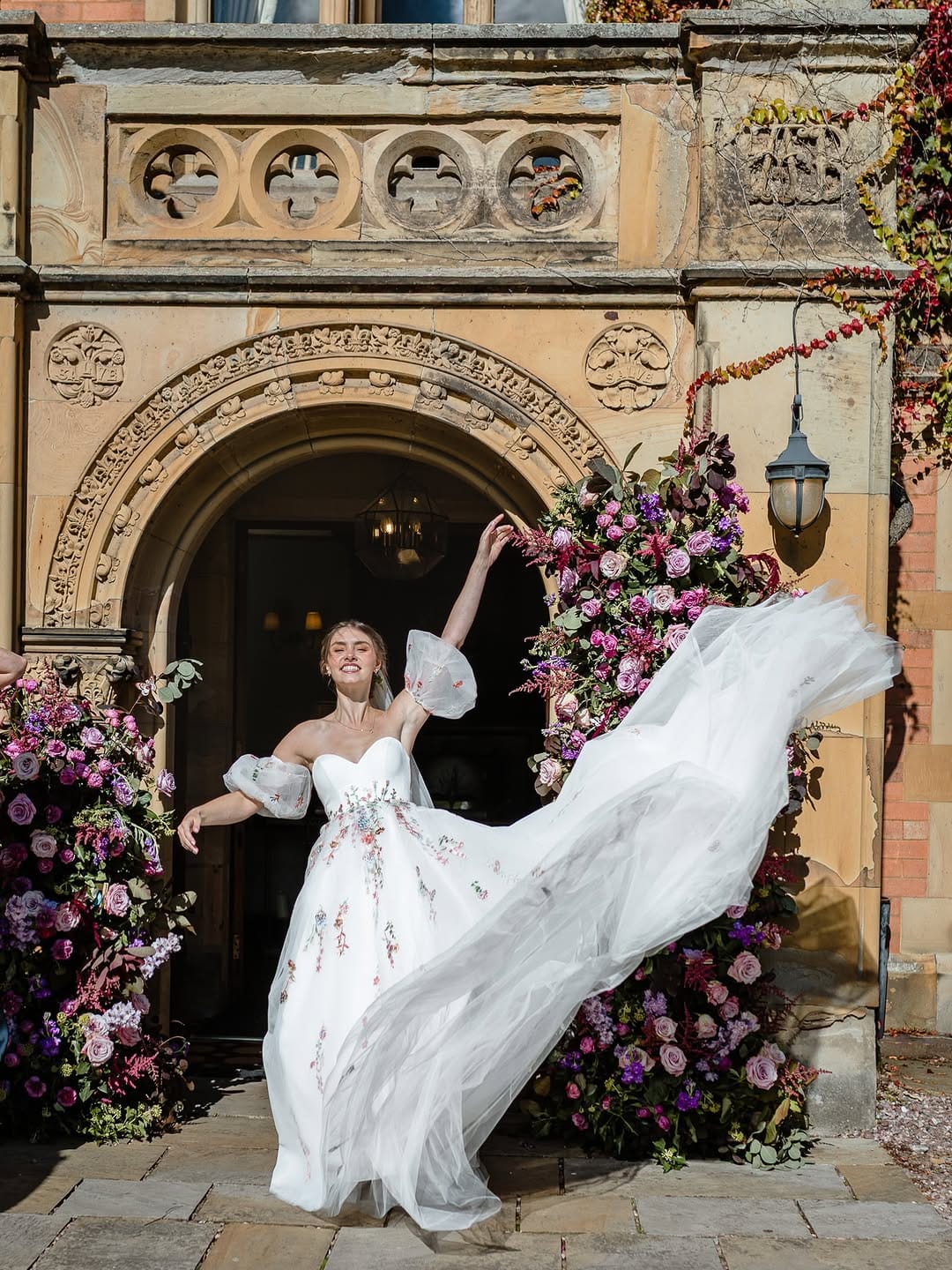 Post 2 by Soughton Hall | Wedding Venue | Exclusive Use on Instagram (image)