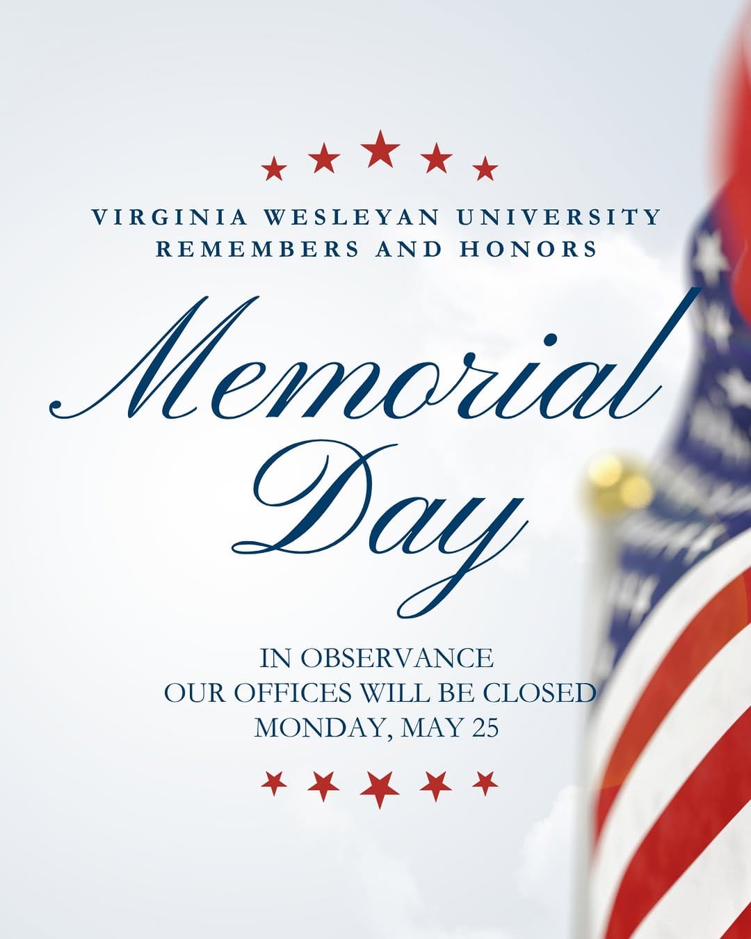 Post 7 by Virginia Wesleyan University on Instagram (image)