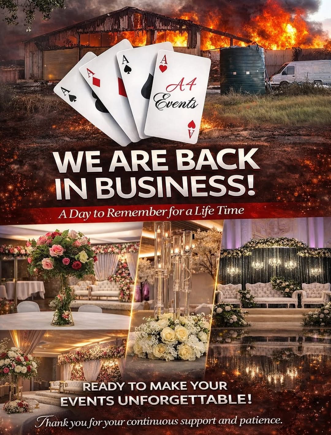 Post 10 by A4 Events on Instagram (image)