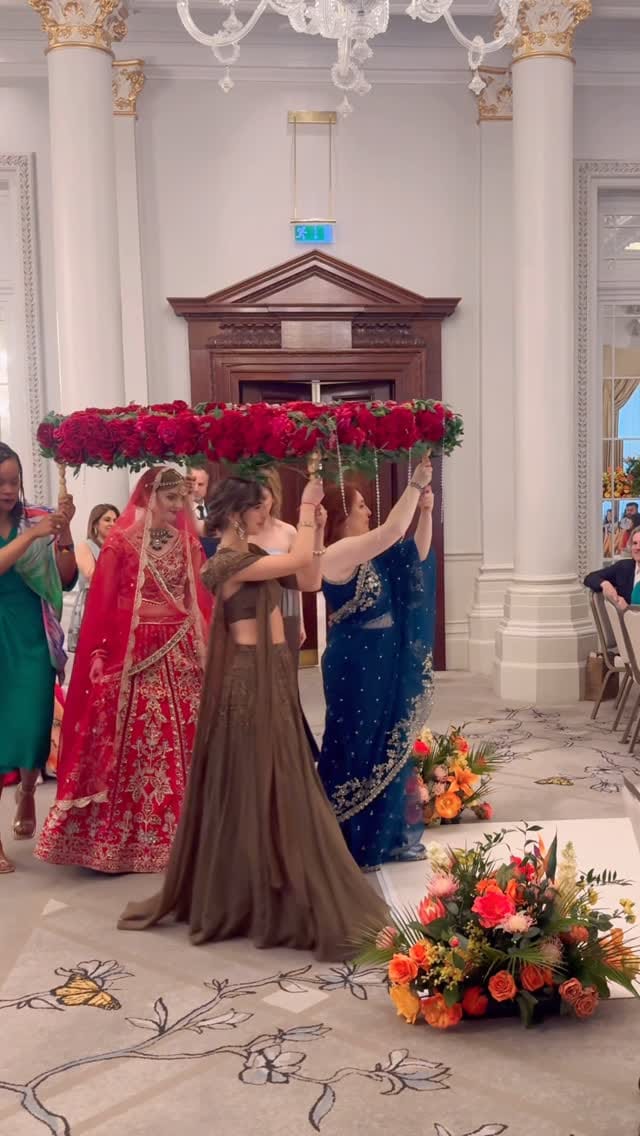 Post 9 by Royal Flower Canopy & Wedding Services on Instagram (video)