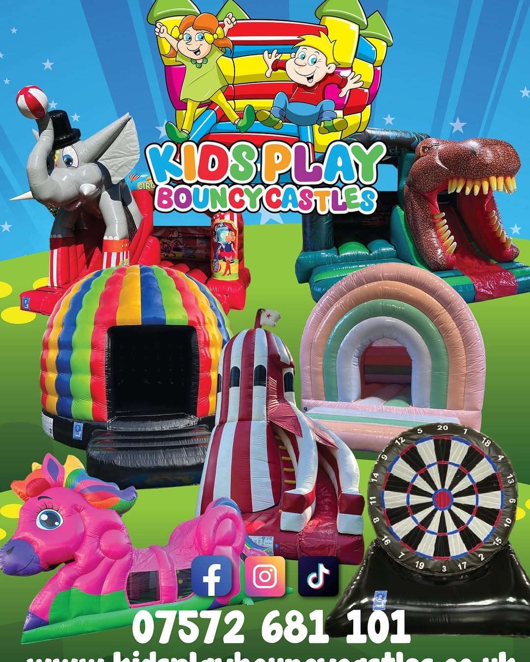 Post 9 by Kids Play Bouncy Castles on Instagram (image)
