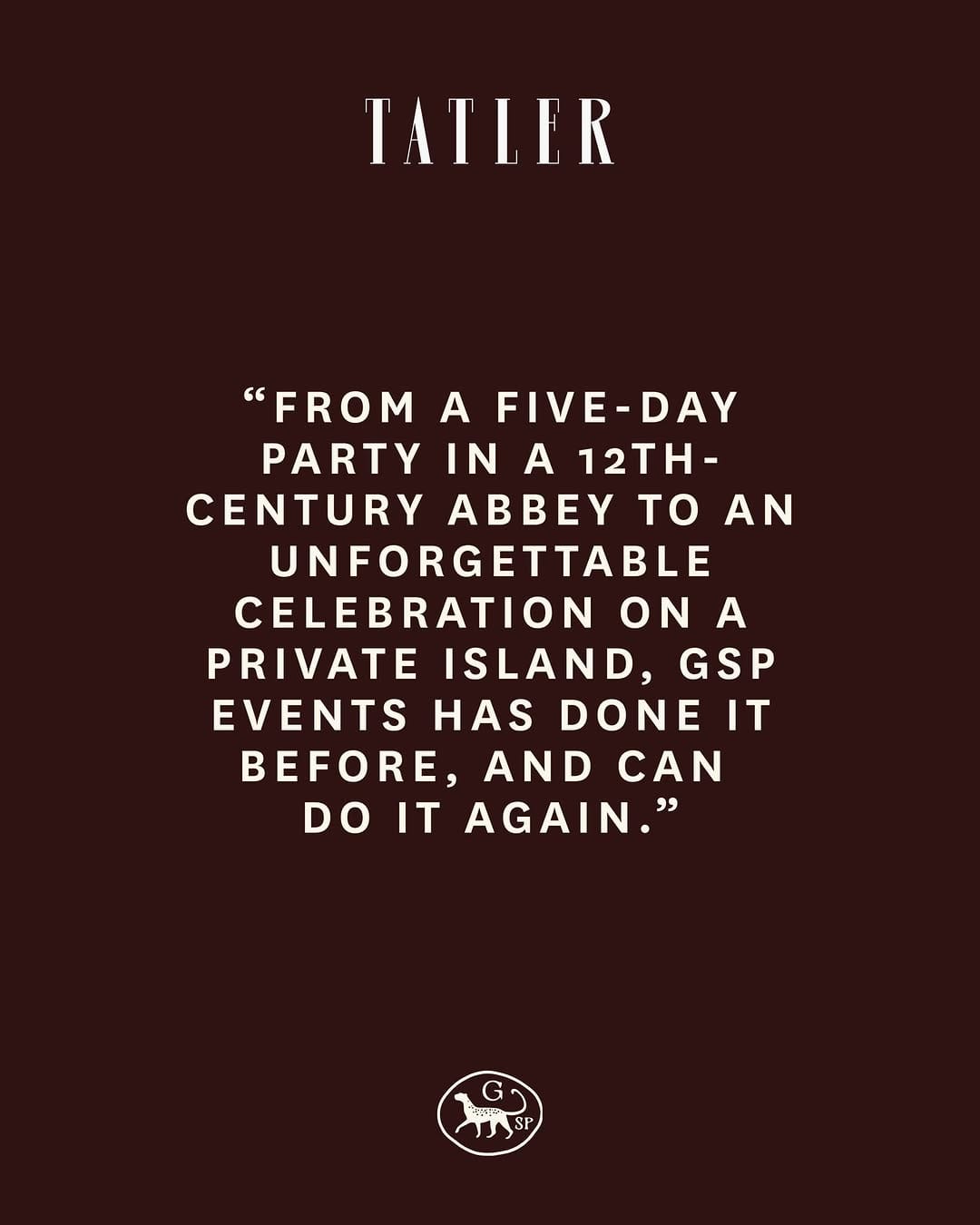 Post 10 by GSP Events Ltd on Instagram (carousel)