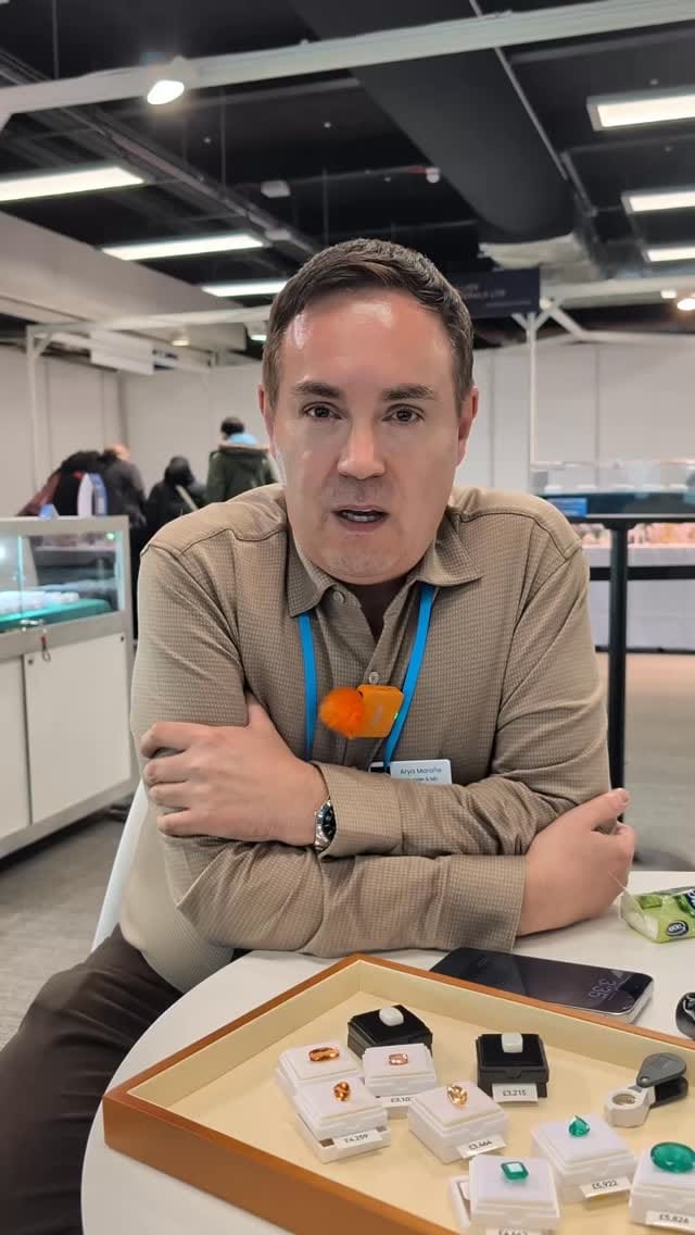 Post 1 by The London Gem & Mineral Show - Autumn 2025 on Instagram (video)