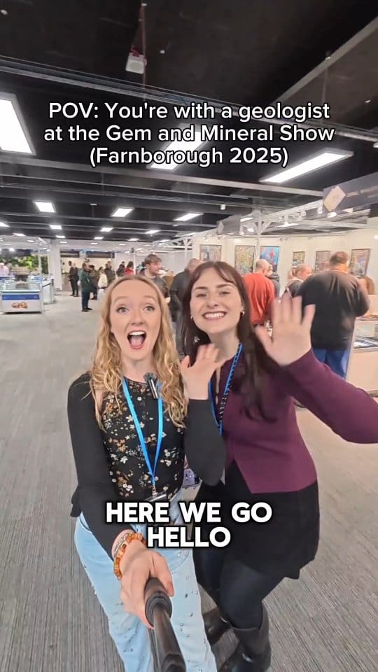 Post 5 by The London Gem & Mineral Show - Autumn 2025 on Instagram (video)