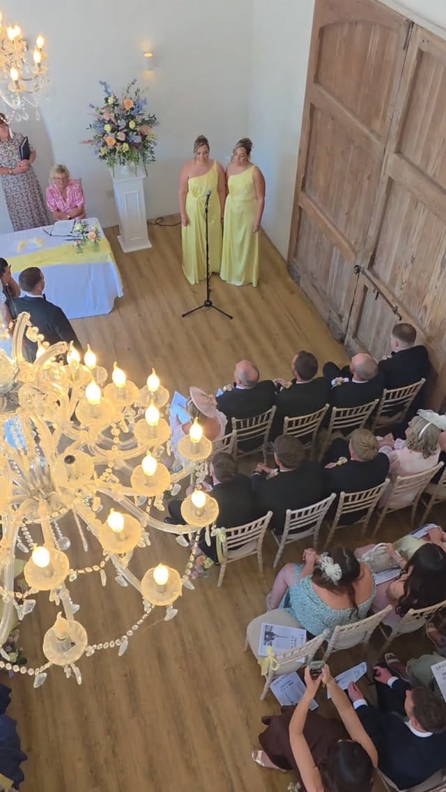 Post 1 by North Wales Wedding Venue on Instagram (video)