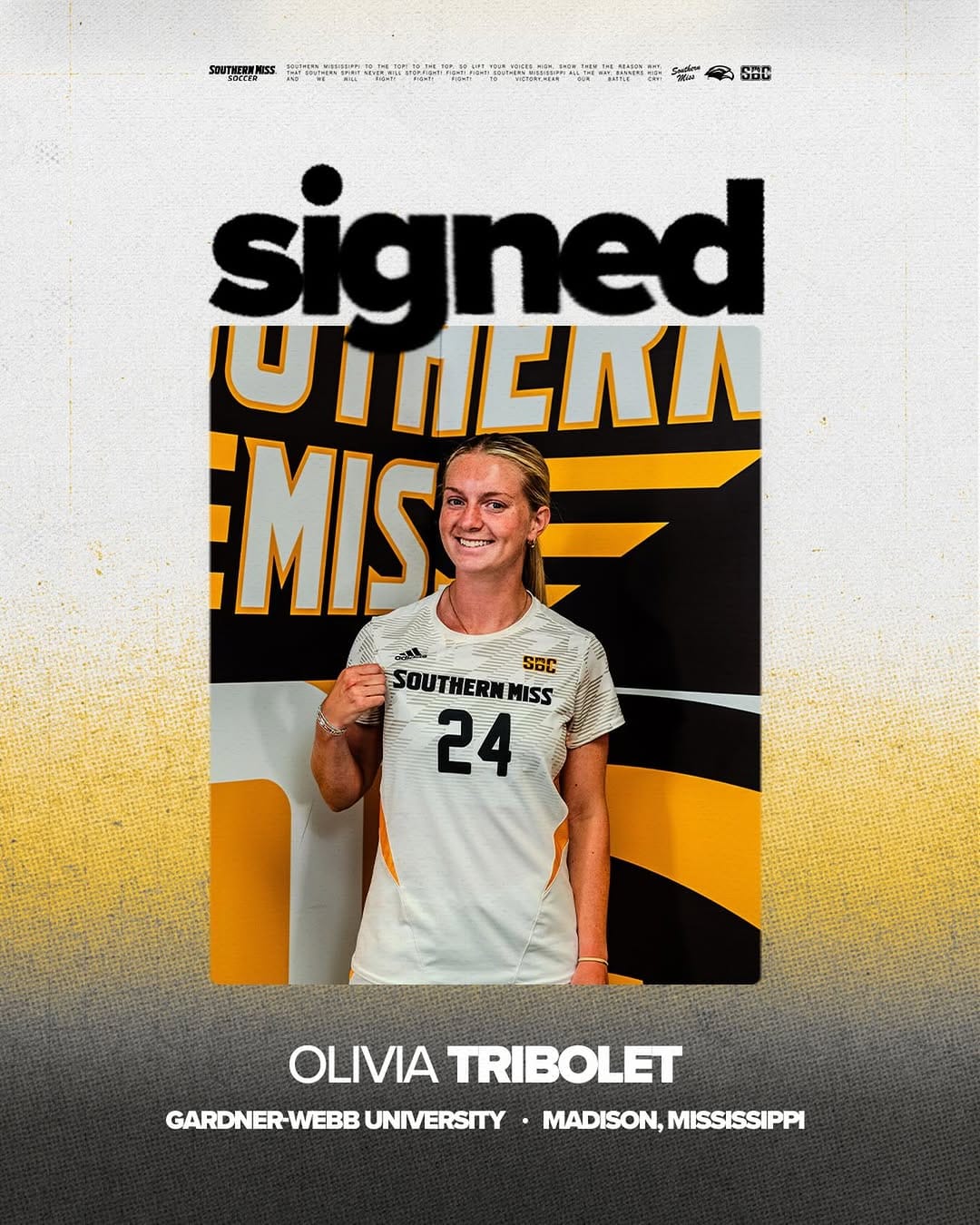 Post 4 by Southern Miss Soccer on Instagram (image)